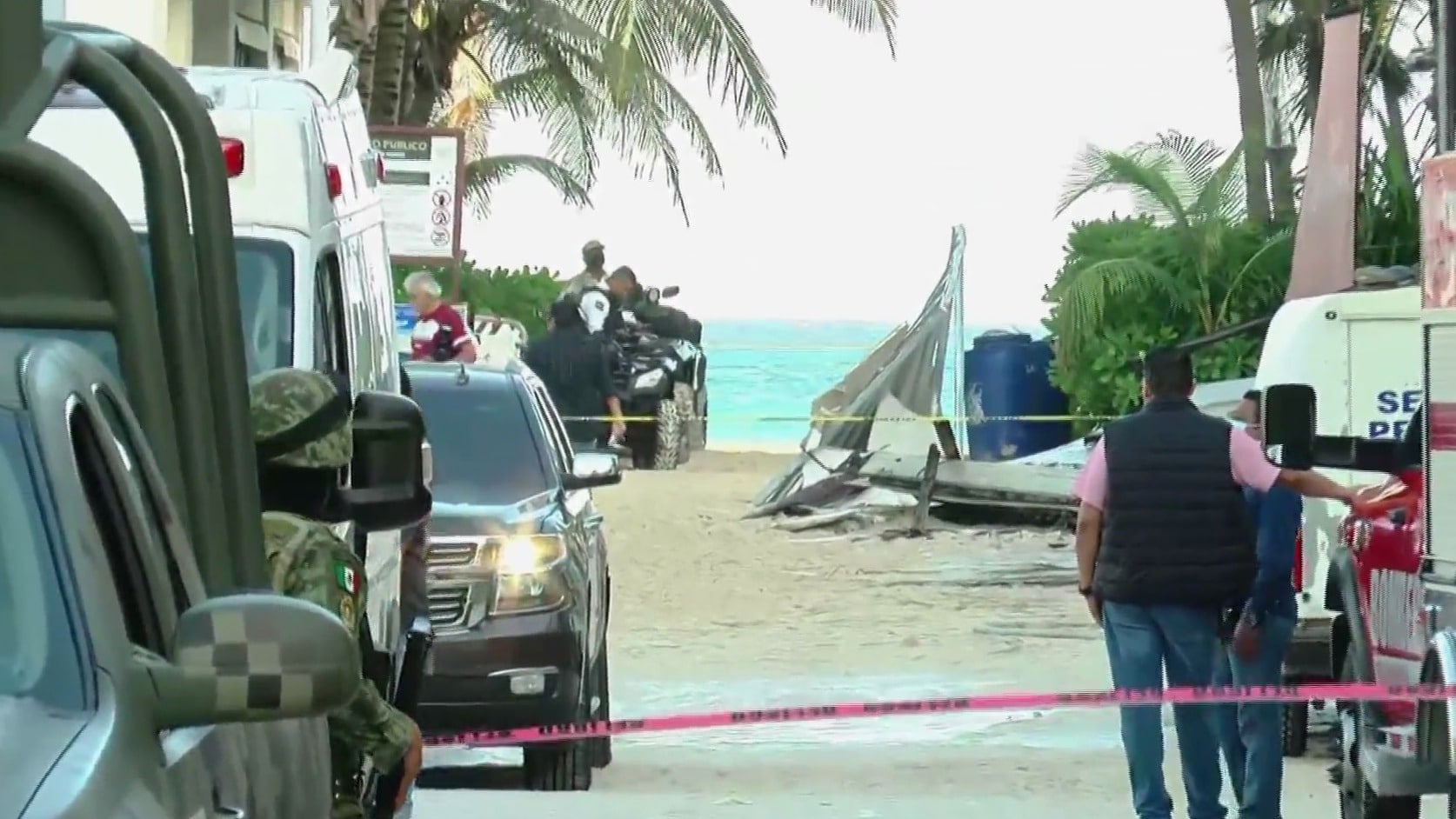dos muertos y 21 heridos por explosion en restaurante de playa del carmen