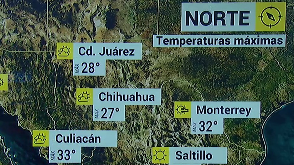 el clima de hoy 25 de marzo de 2022 para mexico