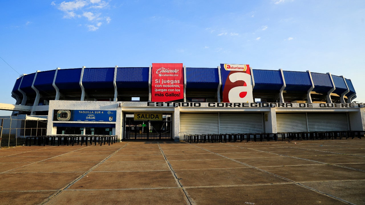Suspenden Estadio Corregidora tras hechos de violencia durante partido