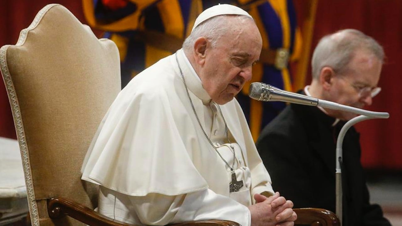 'Perdónanos la guerra, Señor': La emotiva oración del papa Francisco por la paz en Ucrania