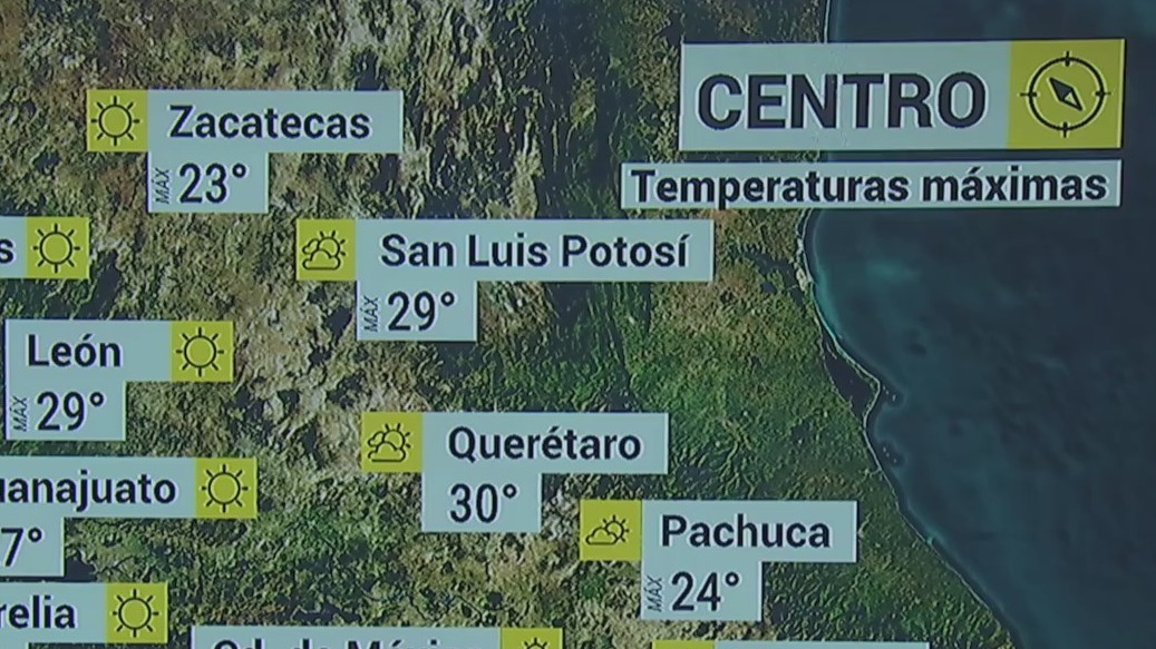 frente frio 34 y canal de baja presion provocaran lluvias en mexico