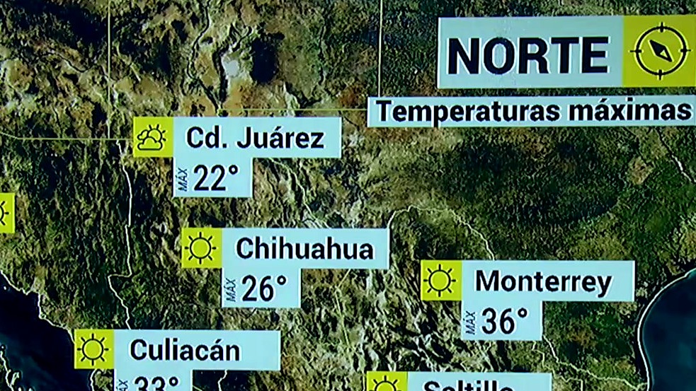 frente frio 37 provocara bajas temperaturas en el norte y noreste de mexico