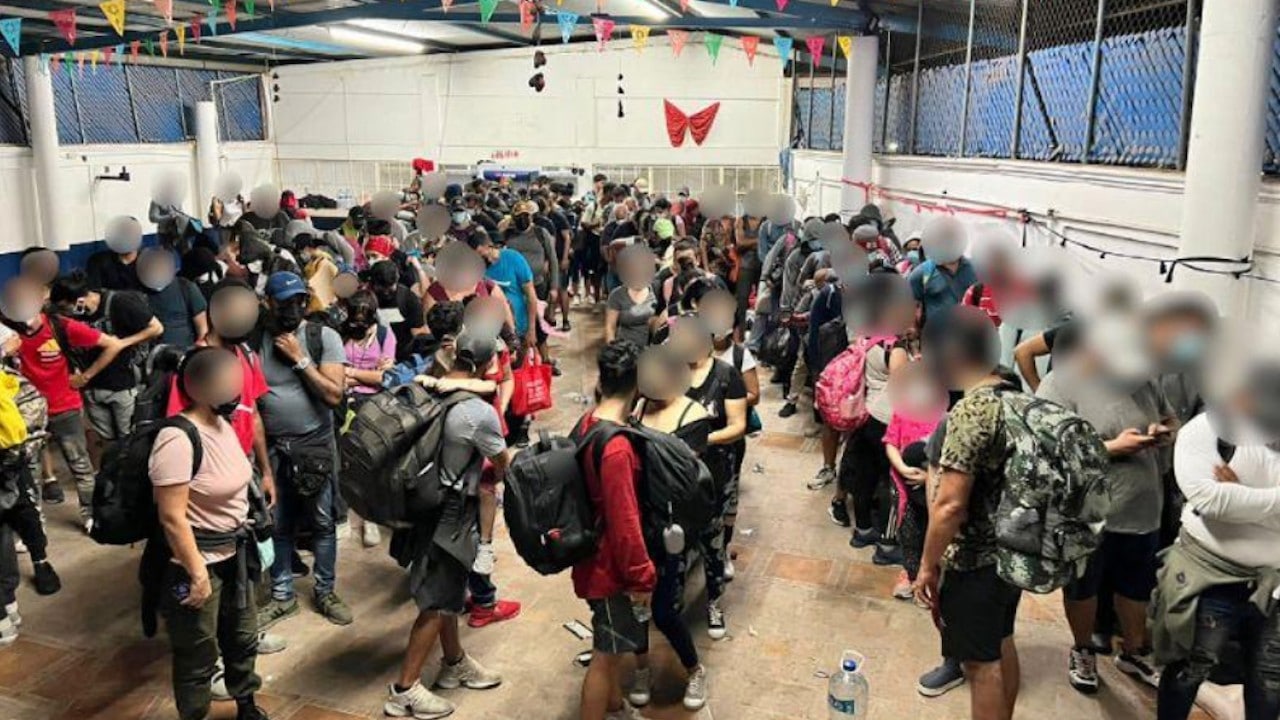 Migrantes extranjeros rescatados en México (INM)