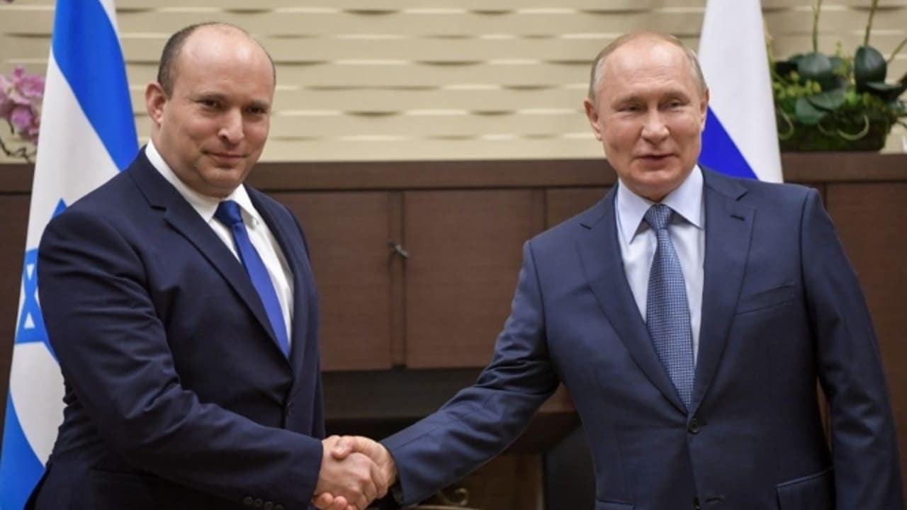 Primer ministro de Israel se reúne con Putin para mediar en la guerra de Ucrania