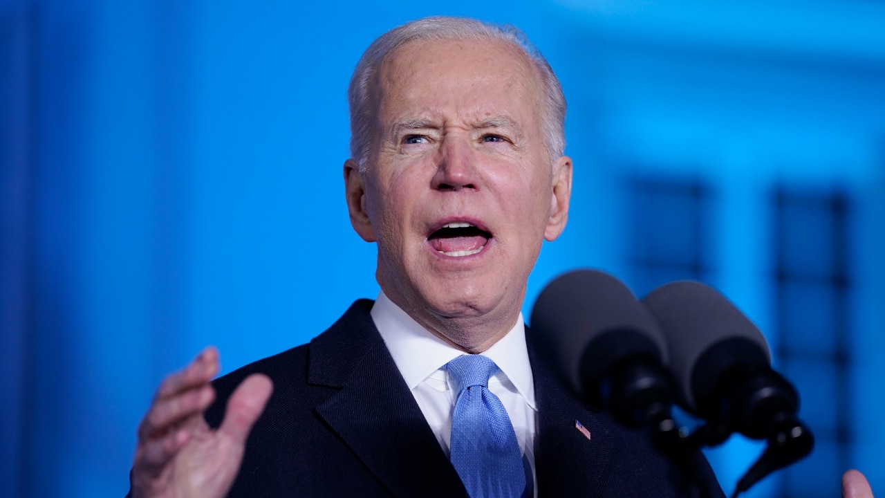 Joe Biden, presidente de Estados Unidos, ofreció desde Polonia un mensaje sobre la invasión militar de Rusia en Ucrania.