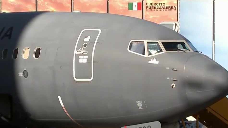 listo el avion de la fuerza aerea mexicana para partir a rumania y repatriar a mexicanos evacuados de ucrania