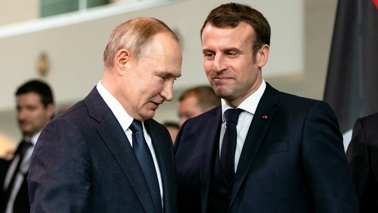 Putin afirma ante el presidente de Francia no tener intención de atacar las instalaciones nucleares en Ucrania