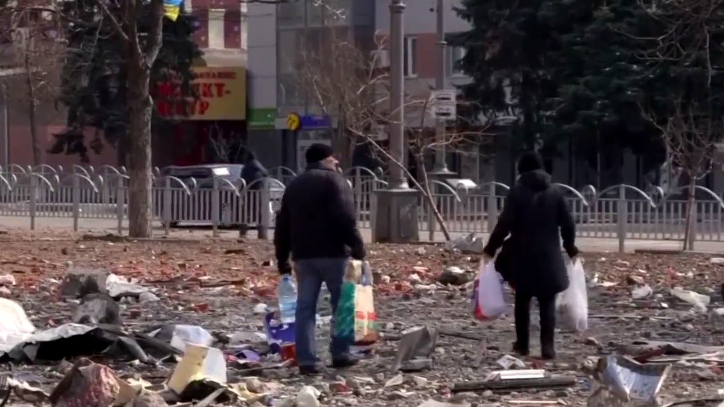 mariupol ucrania la ciudad mas afectada por la invasion rusa