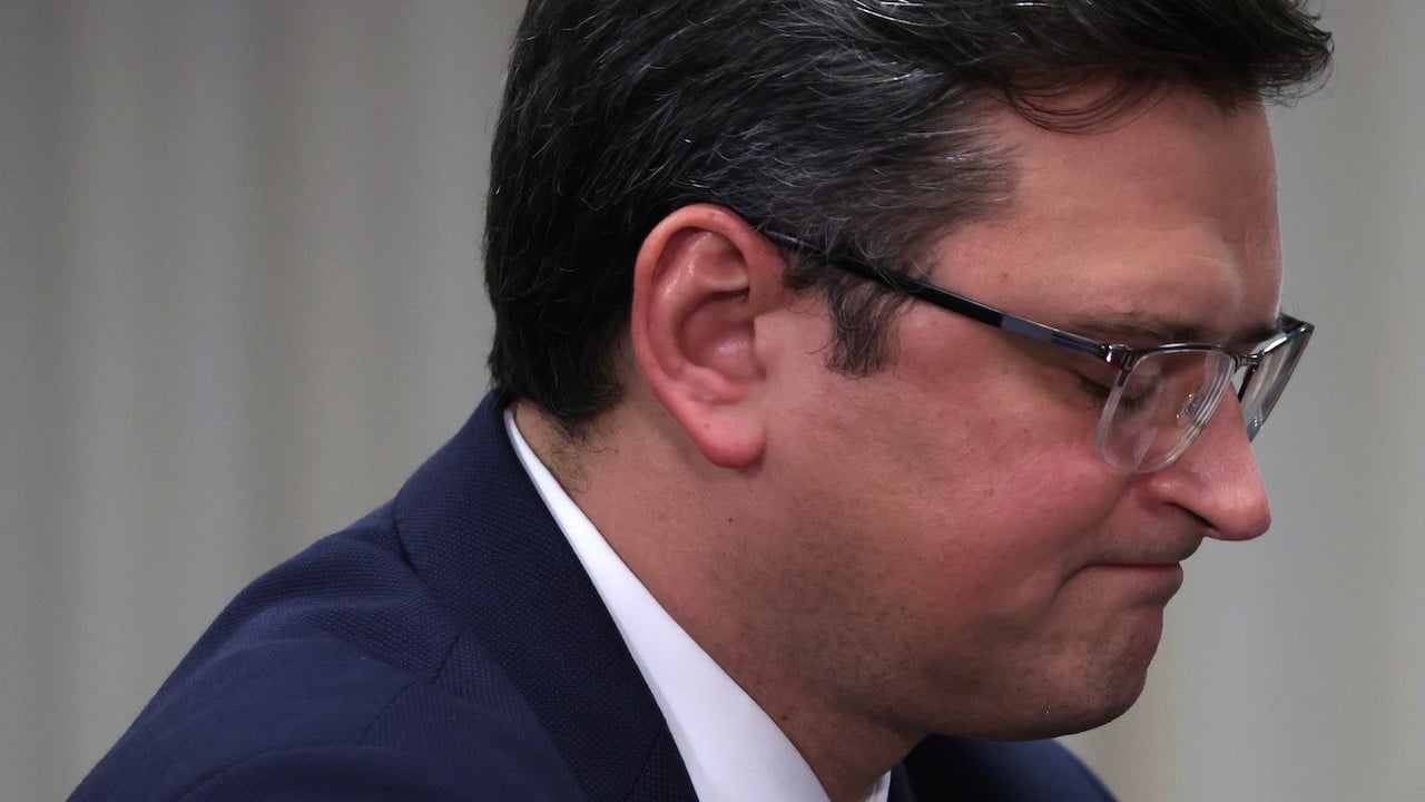 El Ministro de Relaciones Exteriores de Ucrania, Dmytro Kuleba (Getty Images)