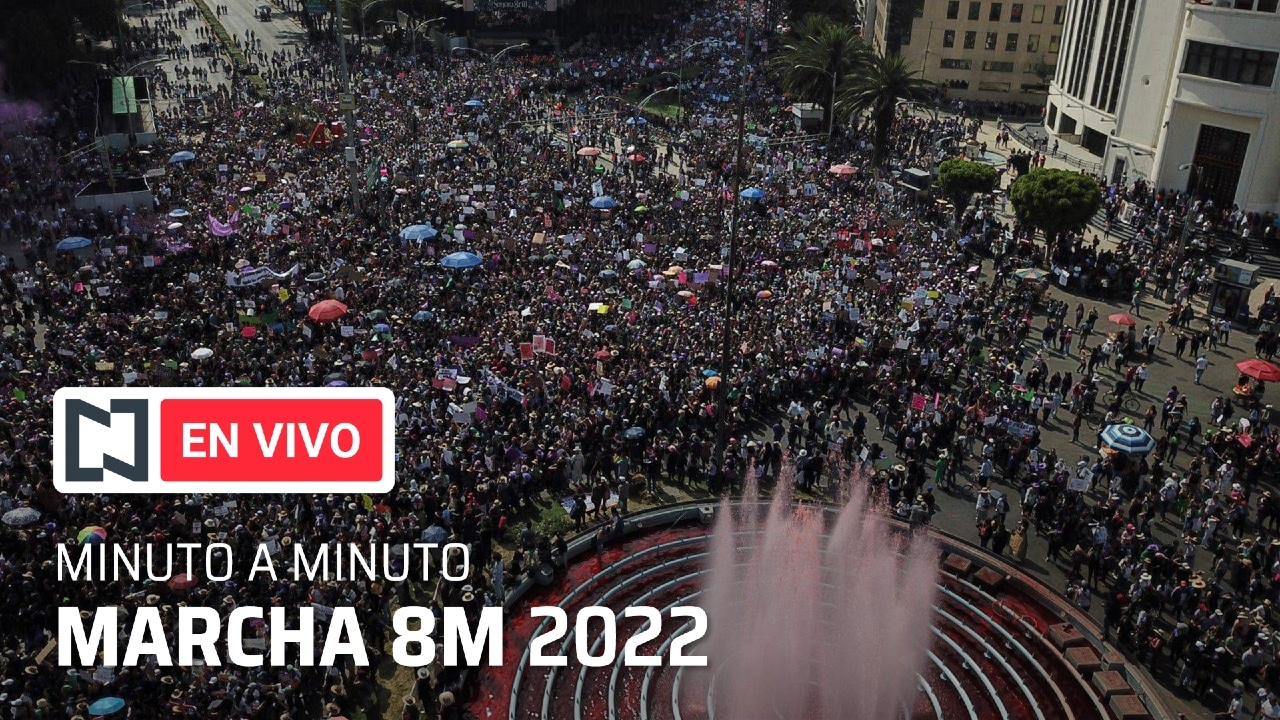 Minuto a minuto: Marcha del 8M en CDMX