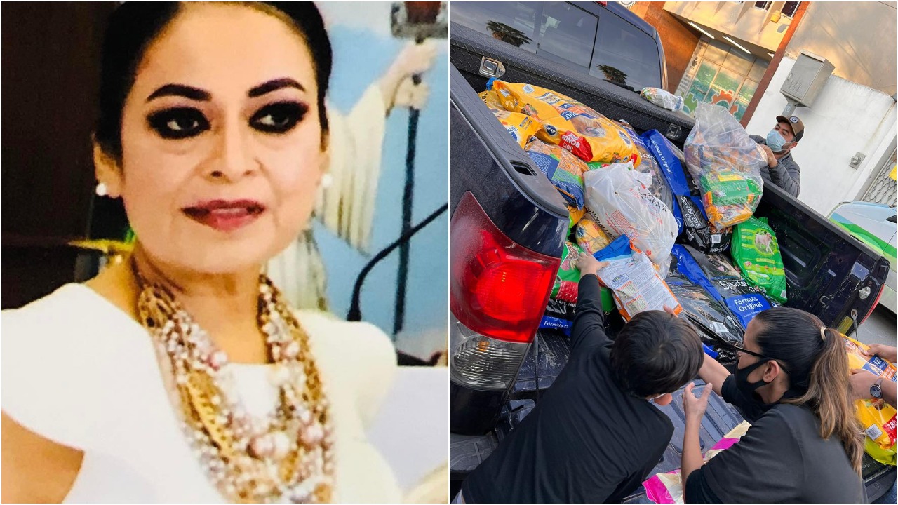 Mujer Tamaulipas pide comida para animales en lugar de flores en velorio