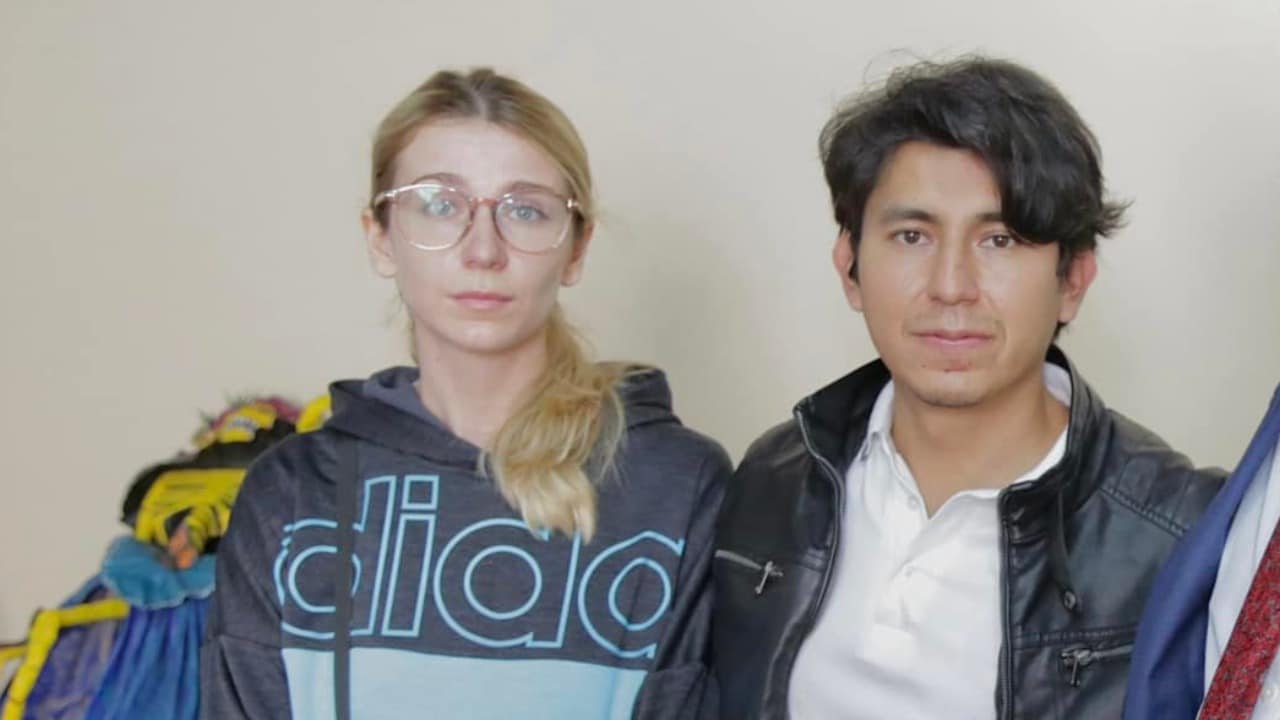 Omar Avina, mexicano que fue a Ucrania a pedir la mano de su novia