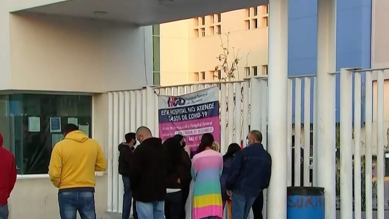 Hospital de Querétaro atiende a heridos del Estadio Corregidora (FOROtv)