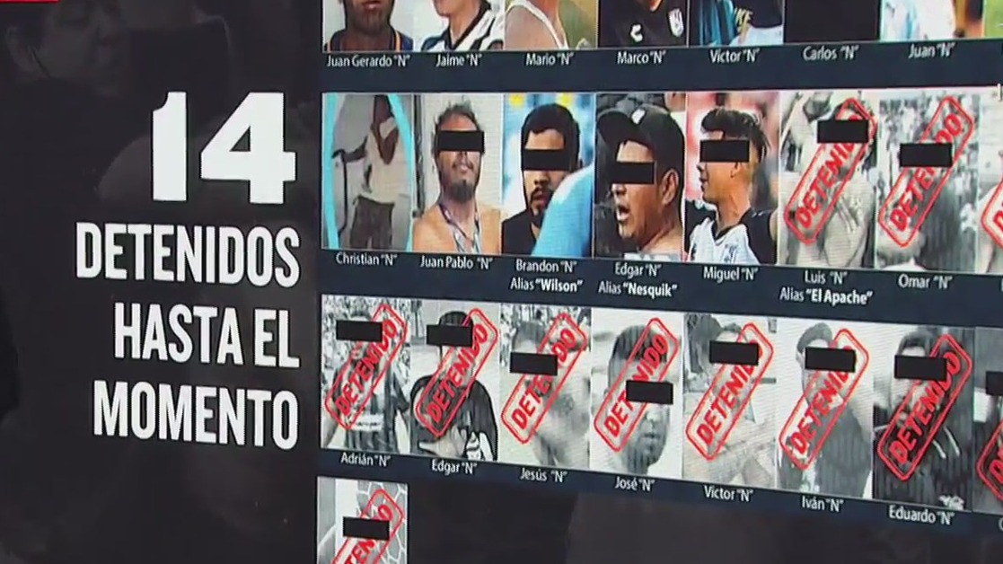 suman 14 detenidos por la violencia en el estadio corregidora