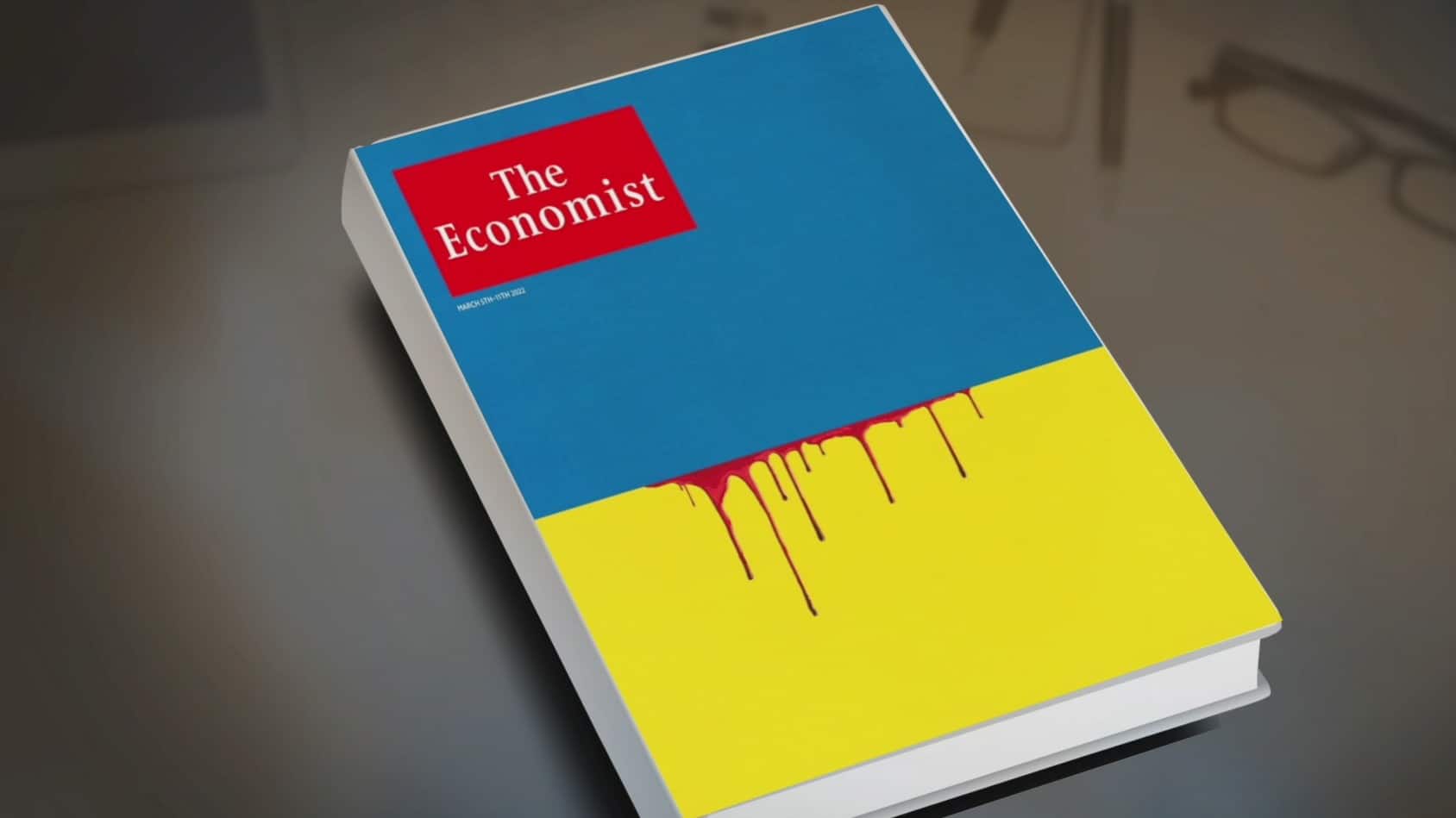 the economist condena en su portada la invasion de rusia a ucrania