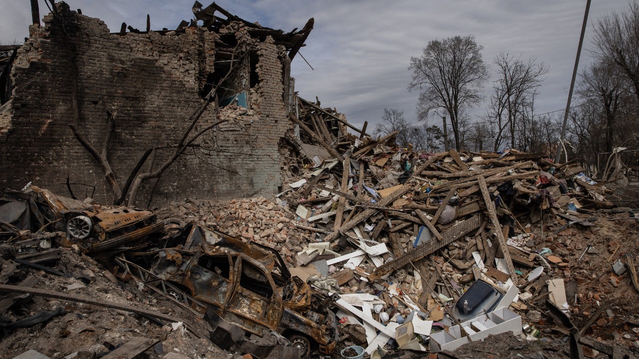 Ucrania asegura haber recuperado un suburbio de Kiev que se mantenía en poder de las fuerzas rusas
