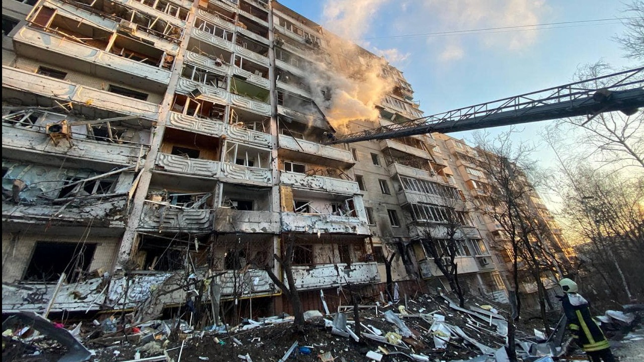 Fuertes explosiones en Kiev por ataques rusos, reportan medios ucranianos