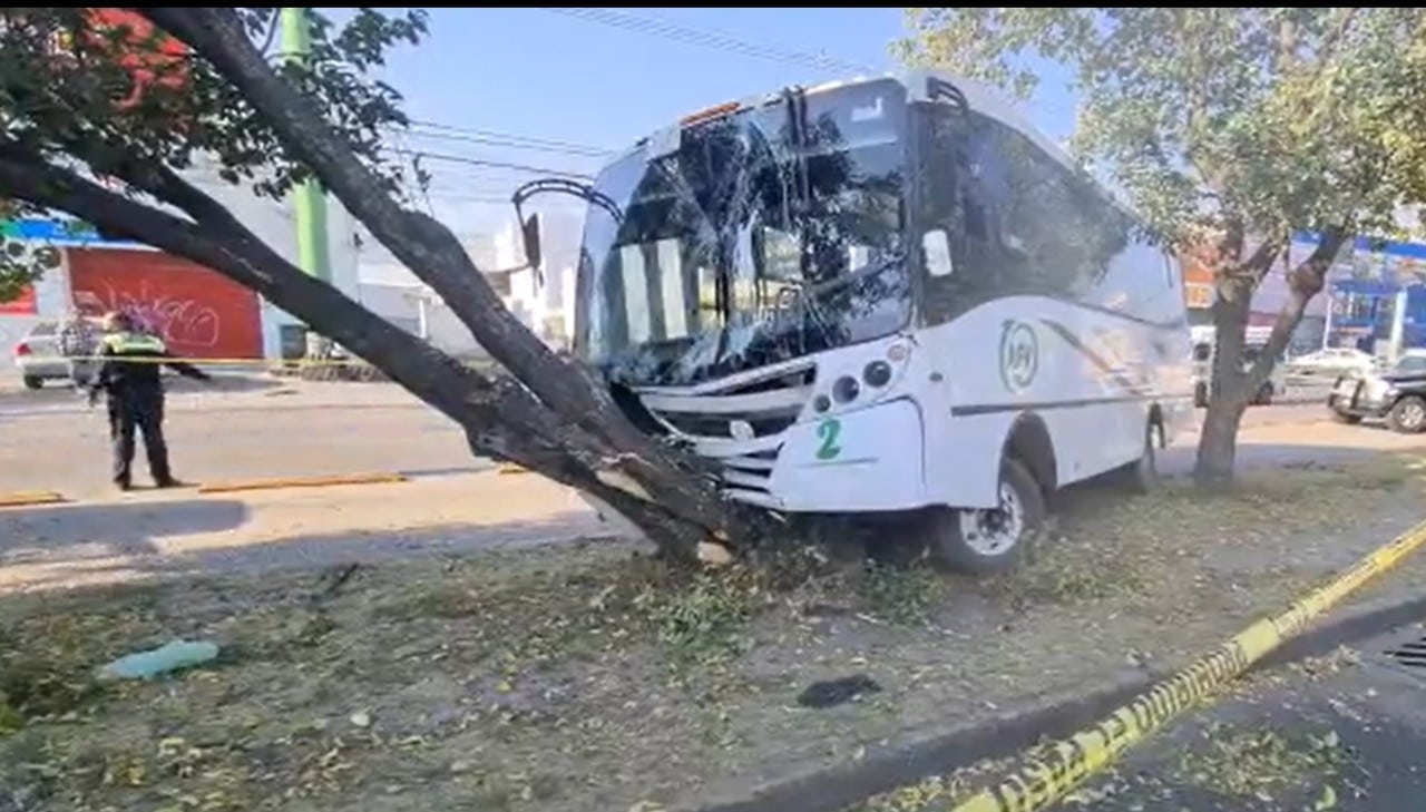 14 heridos tras impacto de camión contra un árbol en Puebla