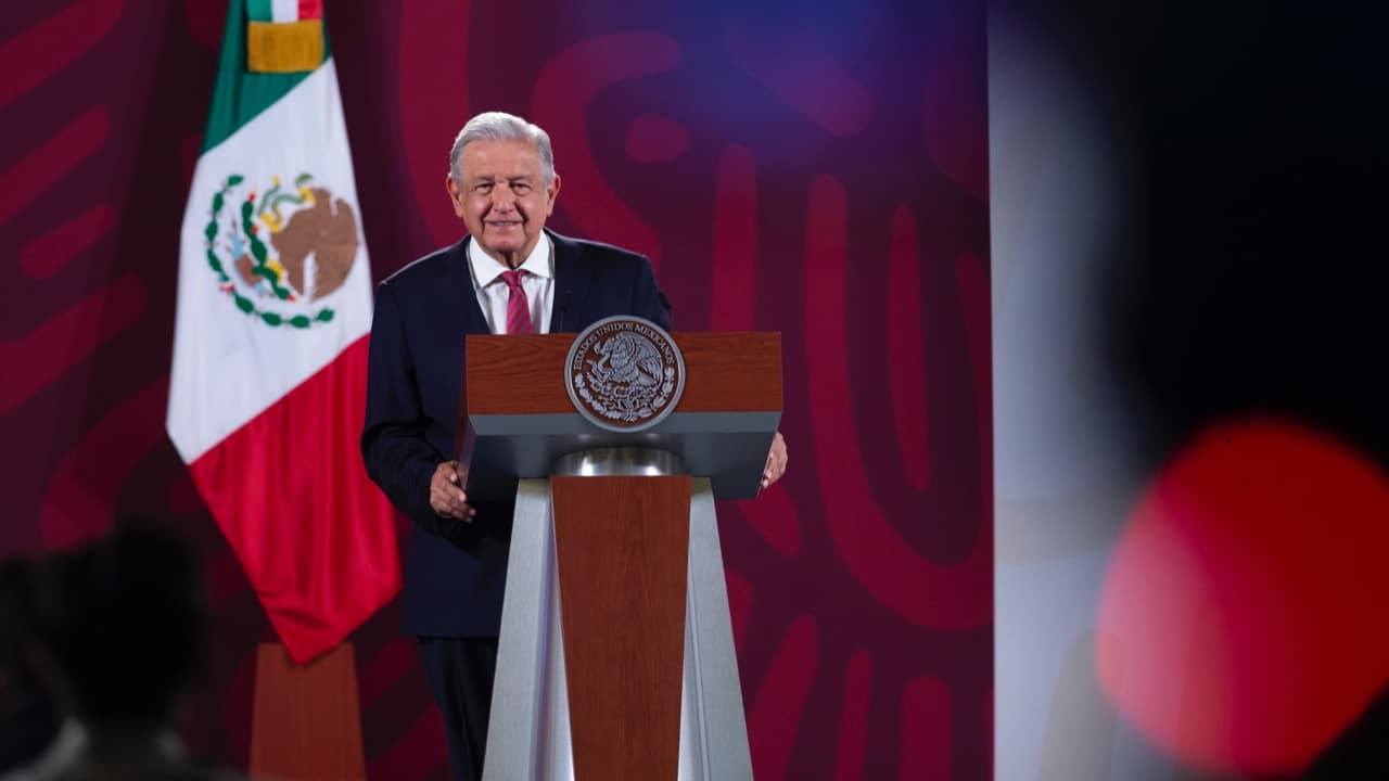 El presidente de México, Andrés Manuel López Obrador (AMLO). habló sobre la detención del capo colombiano "Boliqueso".