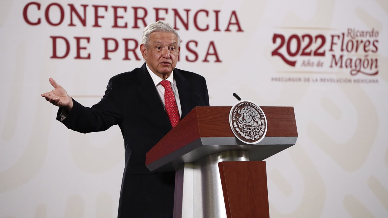 El presidente de México. Andrés Manuel López obrador (AMLO), habló sobre los desparecidos en México