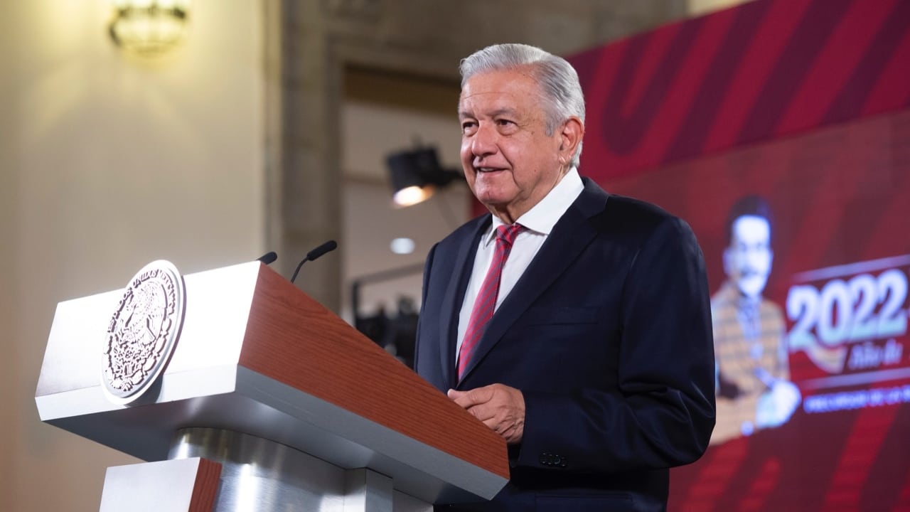 El presidente de México, Andrés Manuel López Obrador (AMLO). habló sobre el litio.