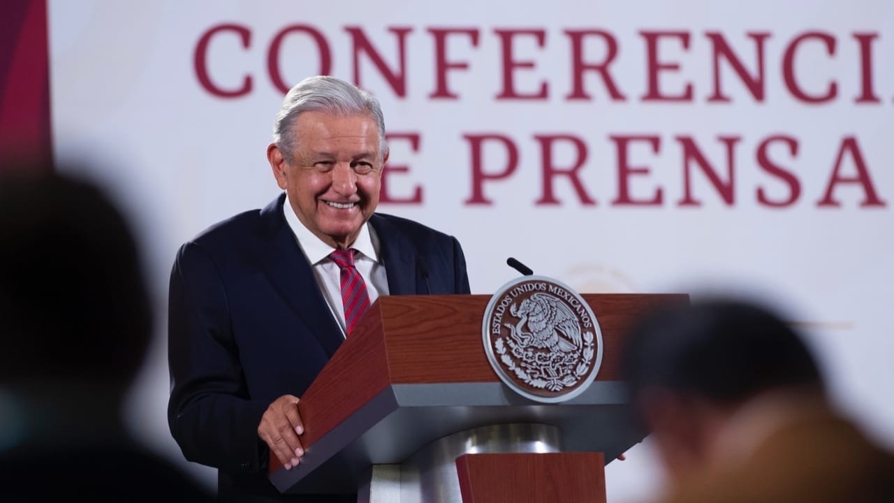 El presidente de México, Andrés Manuel López Obrador (AMLO). habló sobre el Tren Maya.