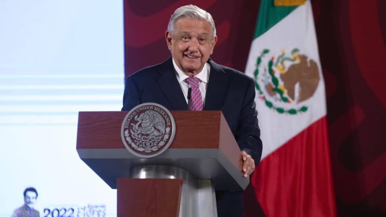Andrés Manuel López Obrador, presidente de México, habló en su conferencia mañanera sobre el Tren Maya