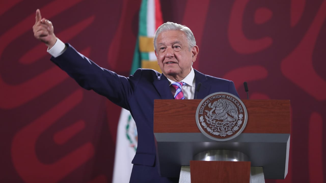 Andrés Manuel López Obrador, presidente de México, habla sobre el retiro de visas a algunos legisladores mexicanos