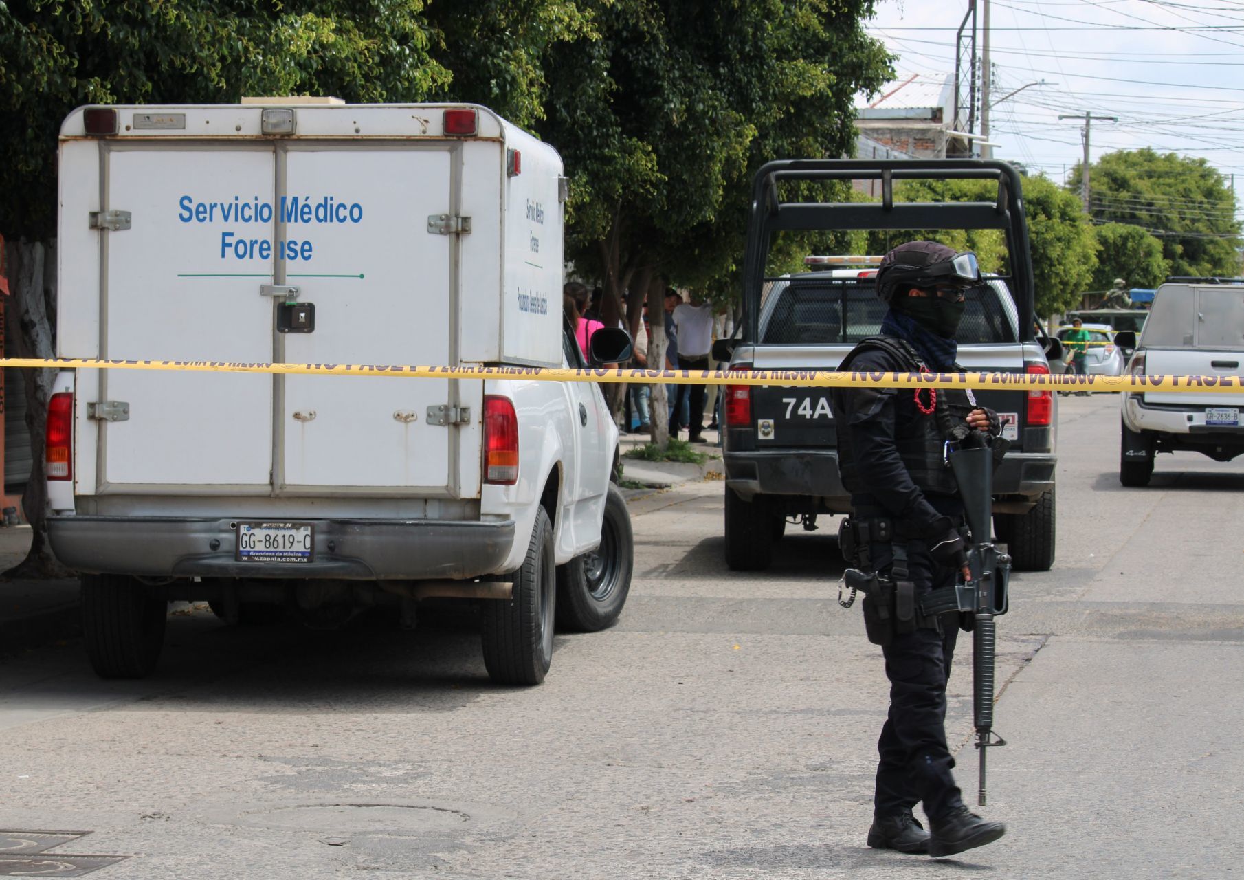 Ataques del crimen organizado en varias Colonias de este municipio, con muertos desmebrados y una niña herida