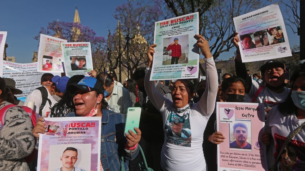 ONU alerta sobre 95 mil 121 personas desaparecidas en México hasta el pasado noviembre