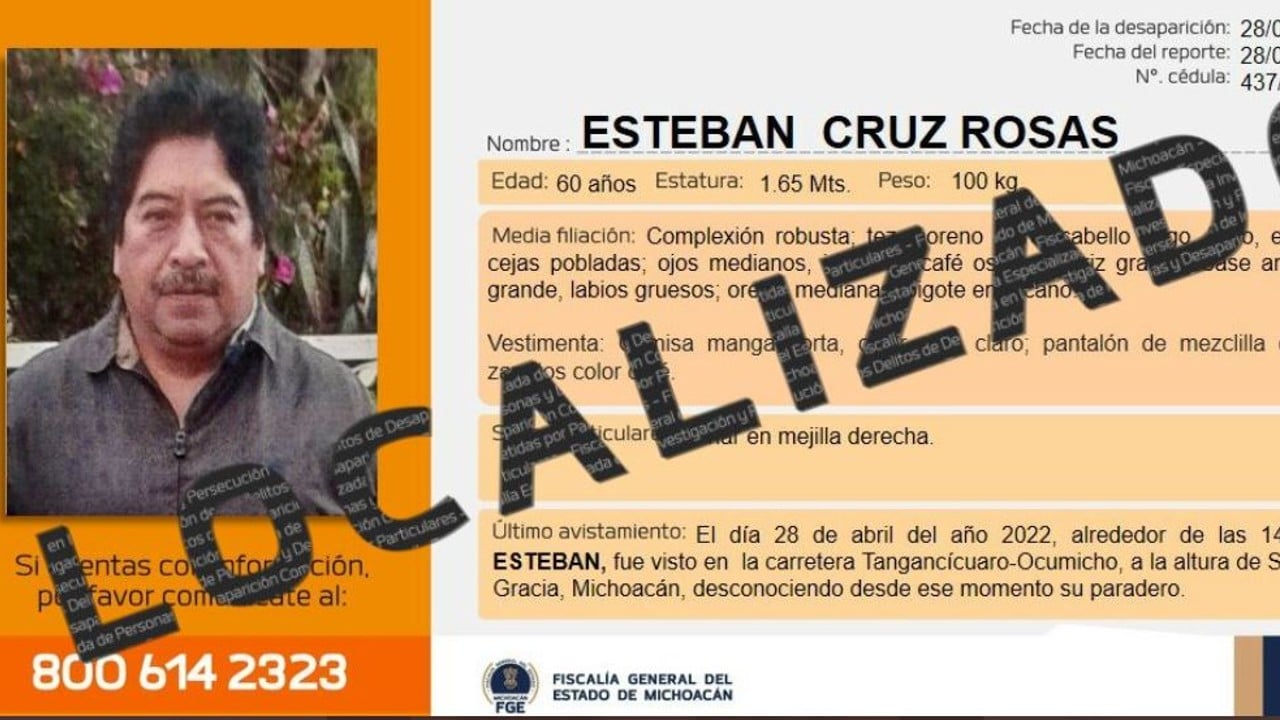 Hallan ileso a Esteban Cruz, dirigente y locutor indígena en Michoacán