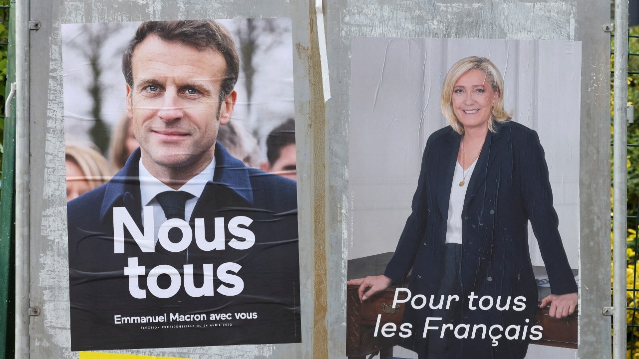 Macron encabeza sondeos en Francia; Le Pen ‘le pisa los talones’