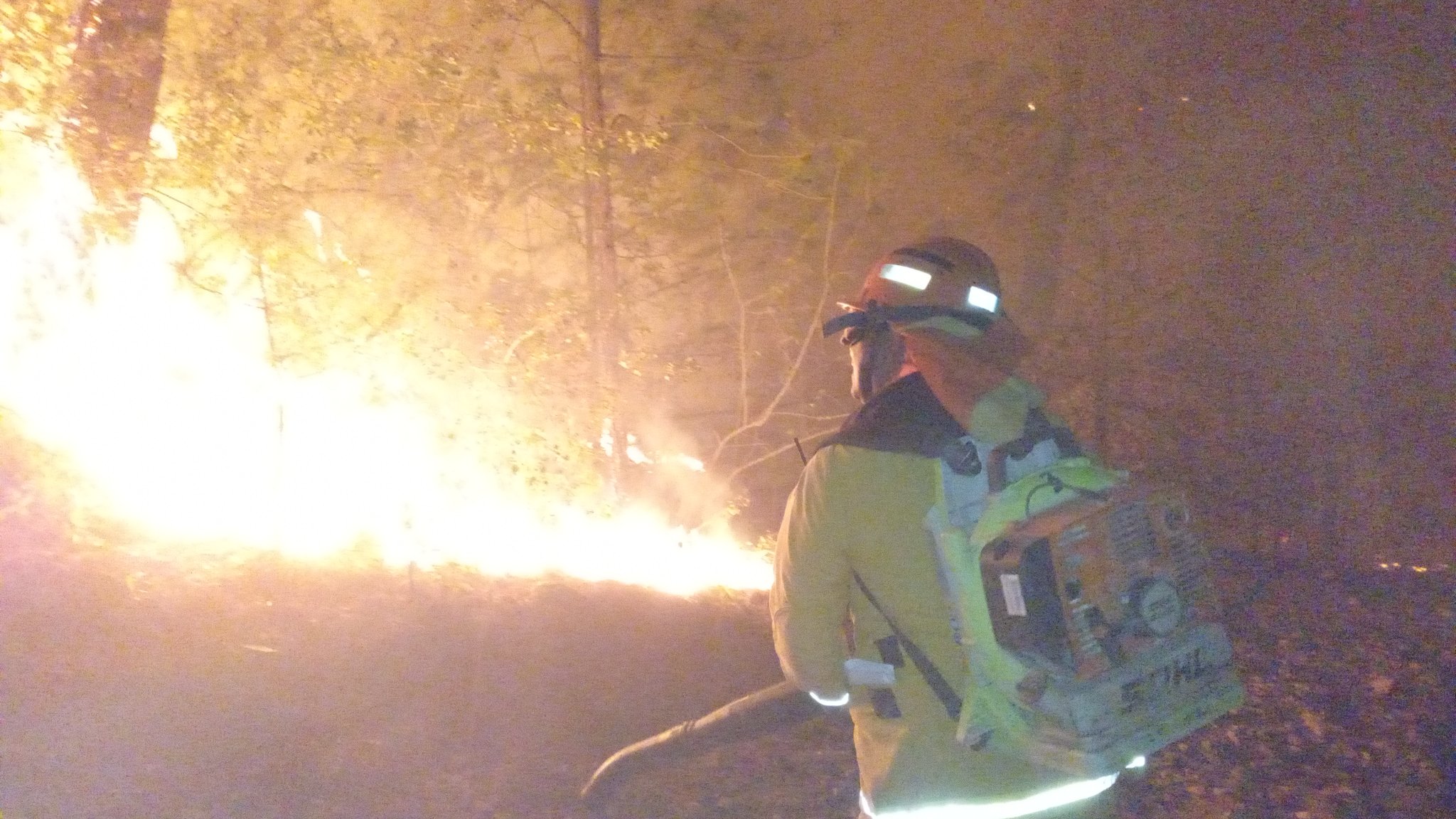 Fuera de control incendio en la Sierra de Santiago, Nuevo León; avanza sobre Puerto Genovevo