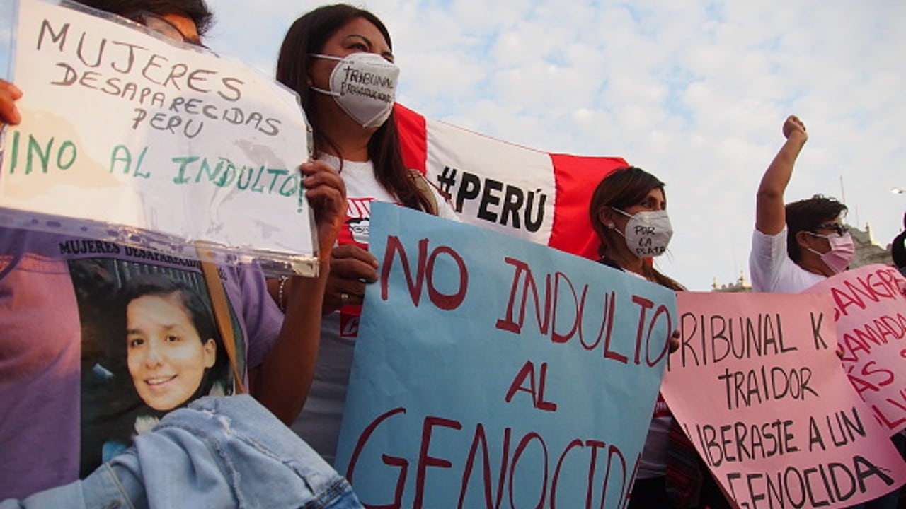 Corte Interamericana ordena a Perú abstenerse de liberar a Fujimori.