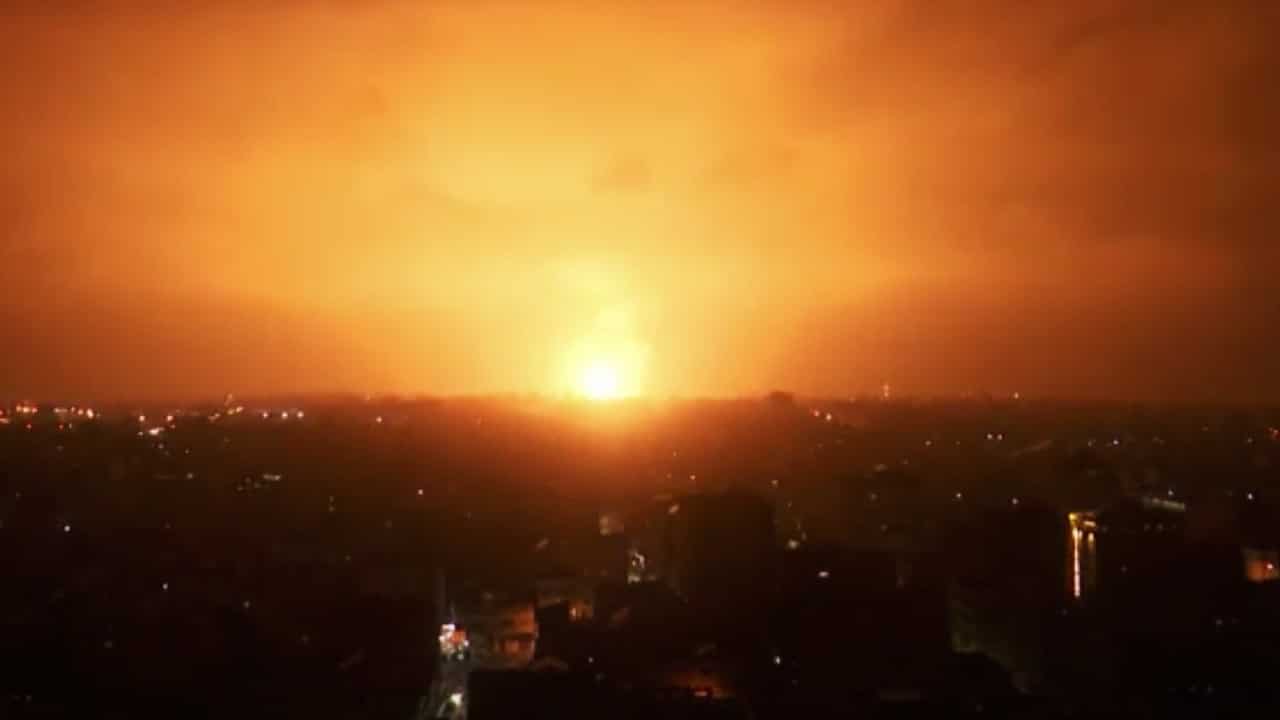 Israel bombardea objetivos de Hamas, en la Franja de Gaza, tras lanzamiento de cohetes