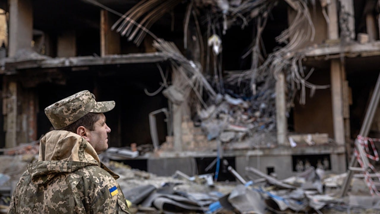 Rusia confirma que bombardeó Kiev durante la visita del secretario general de la ONU.