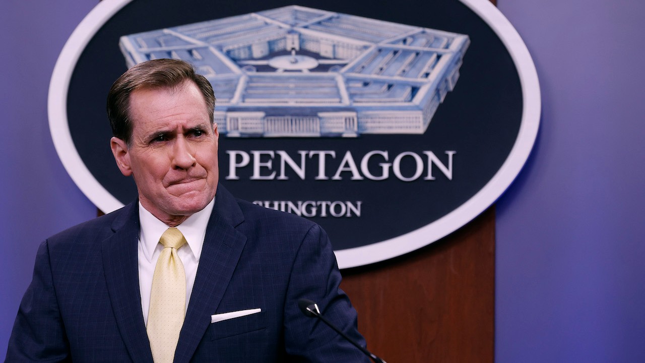 El portavoz del Pentágono, John Kirby (Getty Images)