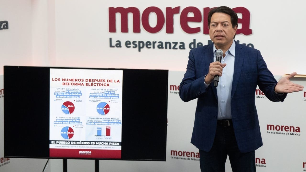Morena presentará denuncia colectiva contra diputados que votaron contra reforma eléctrica