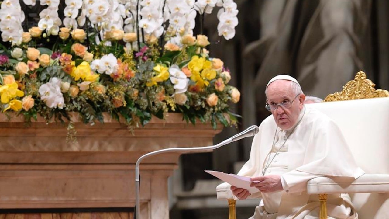 El papa Francisco pide que los países escuchen el grito de paz para Ucrania en su mensaje de Pascua