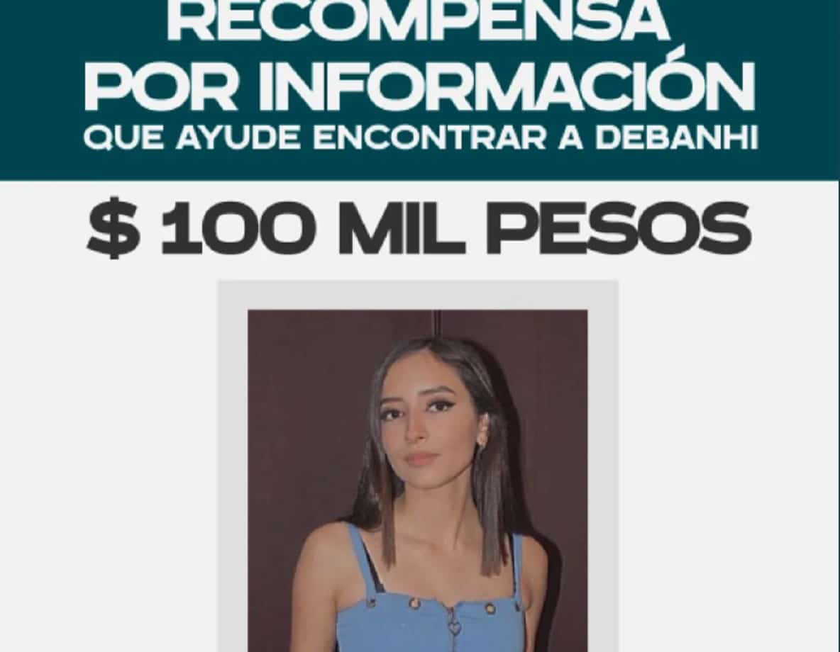 Caso Debanhi Escobar: Ofrecen 100 mil pesos de recompensa