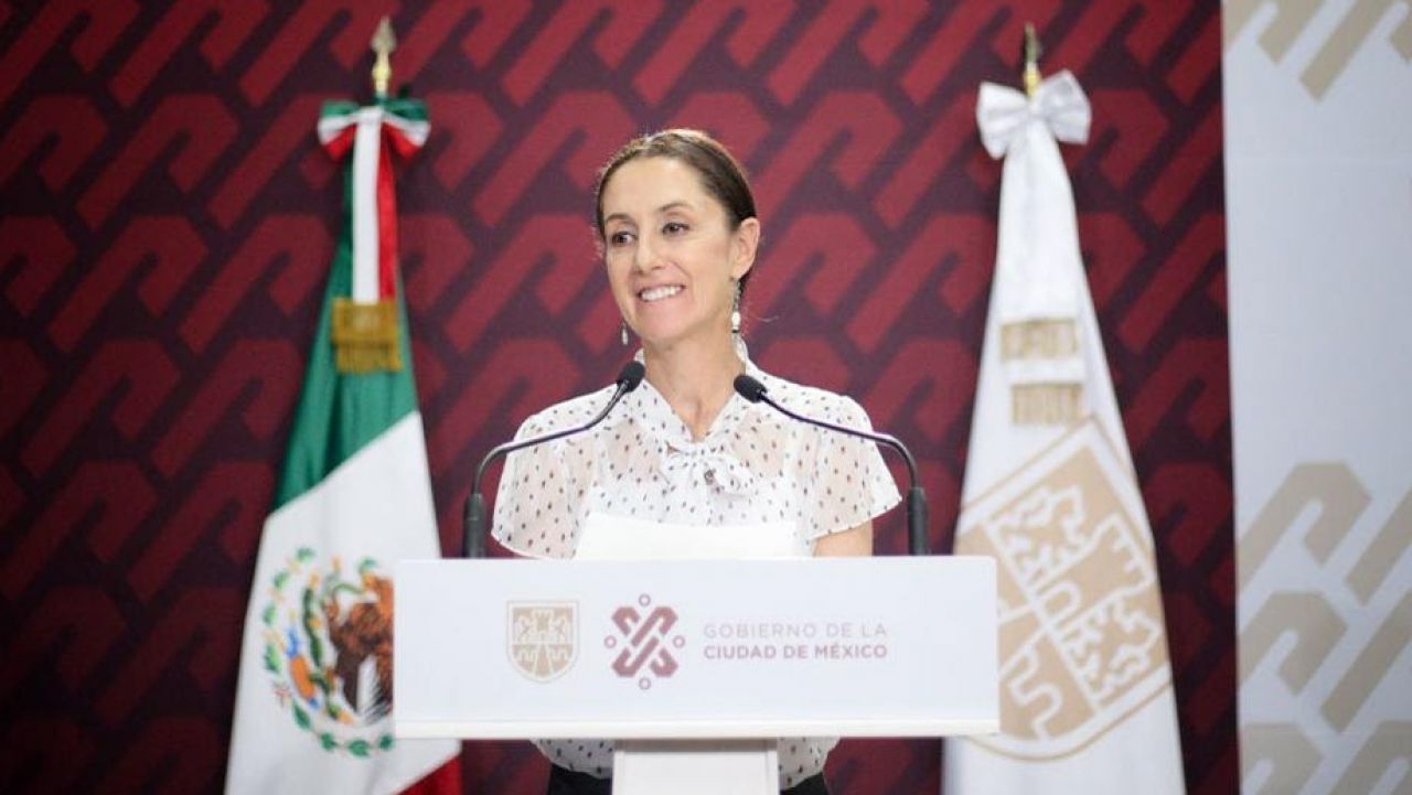 Claudia Sheinbaum, jefa de Gobierno, ofreció una conferencia de prensa en el Palacio de Ayuntamiento, 29 de abril de 2022 (Cuartoscuro)