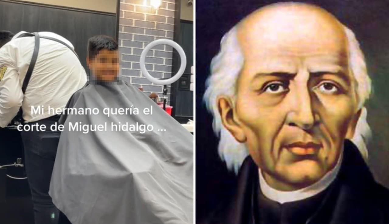 Niño pidió que le cortaran el pelo como a Miguel Hidalgo
