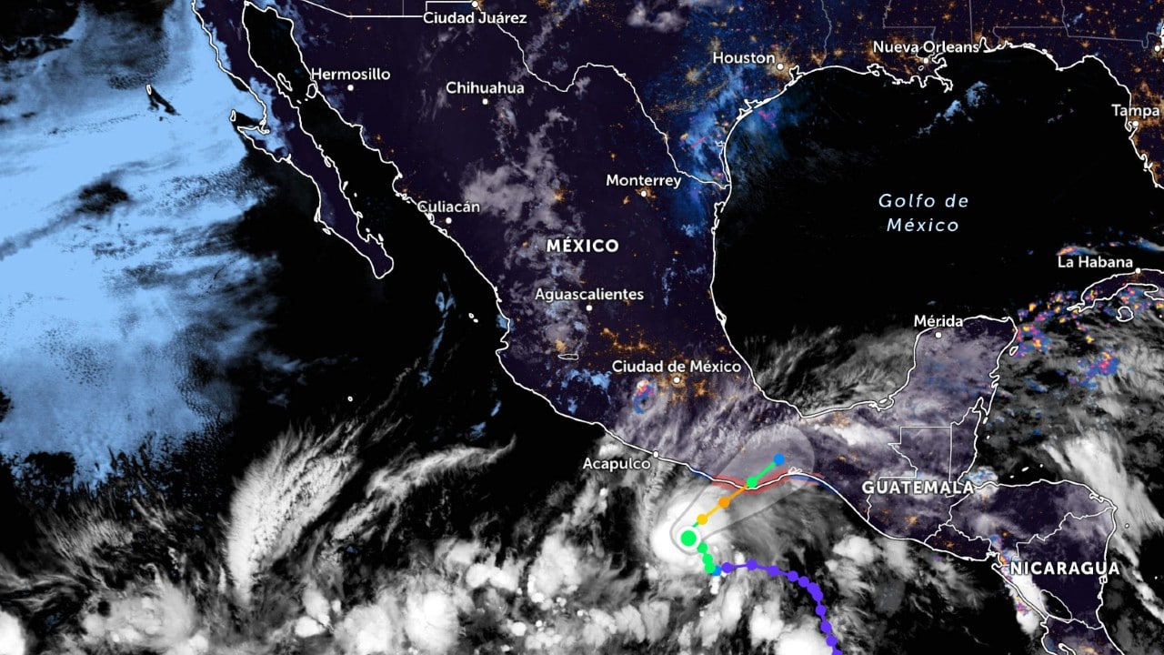 En vivo: Sigue la trayectoria de Agatha, primer ciclón de la temporada en el Pacífico