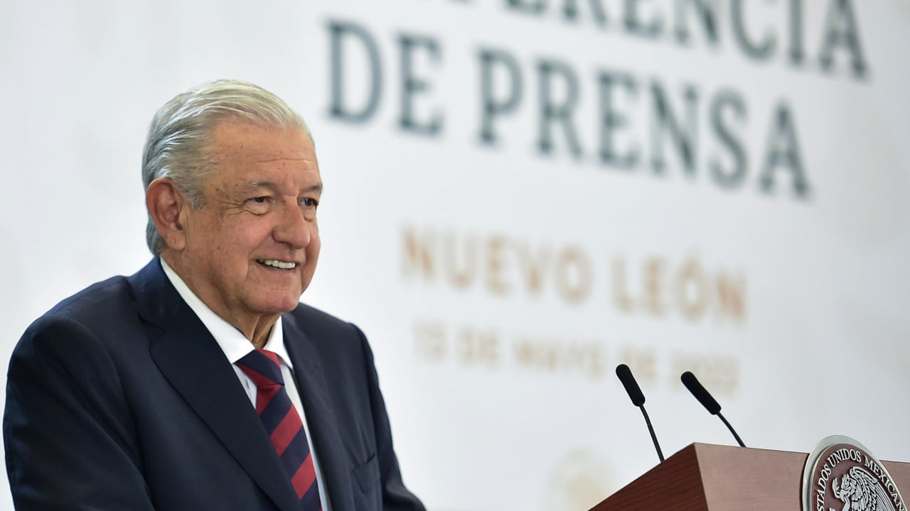 El presidente Andrés Manuel López Obrador realizó su conferencia mañanera en el estado de Nuevo León.