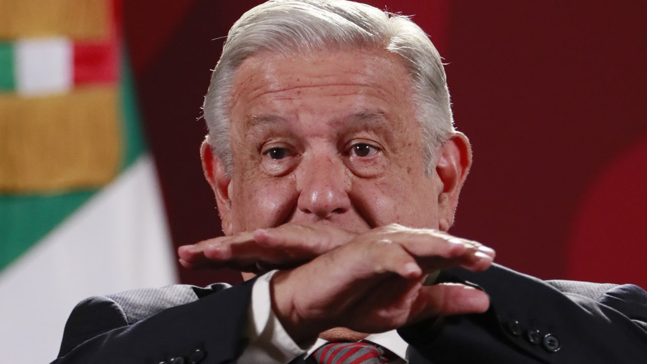 El presidente de México, Andrés Manuel López Obrador, encabezó la conferencia mañanera en Palacio Nacional