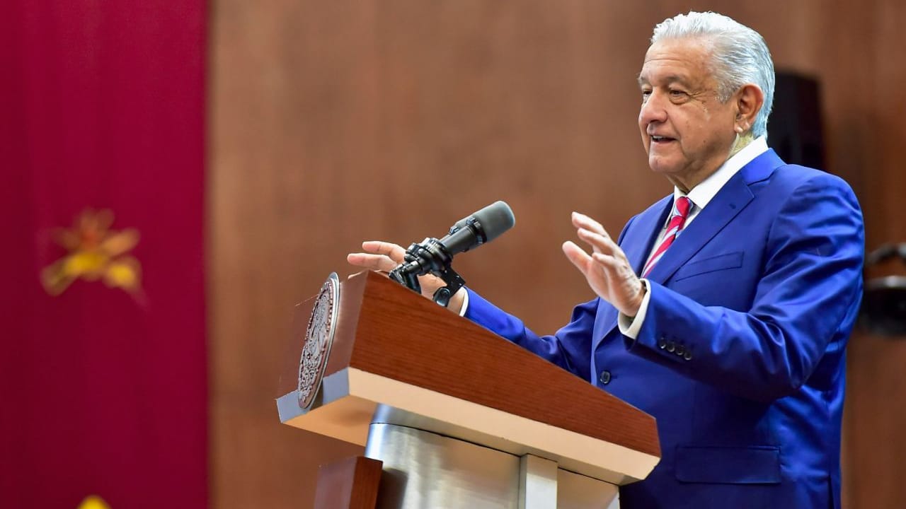 El presidente de México, Andrés Manuel López Obrador, ofreció su conferencia mañanera desde Puebla