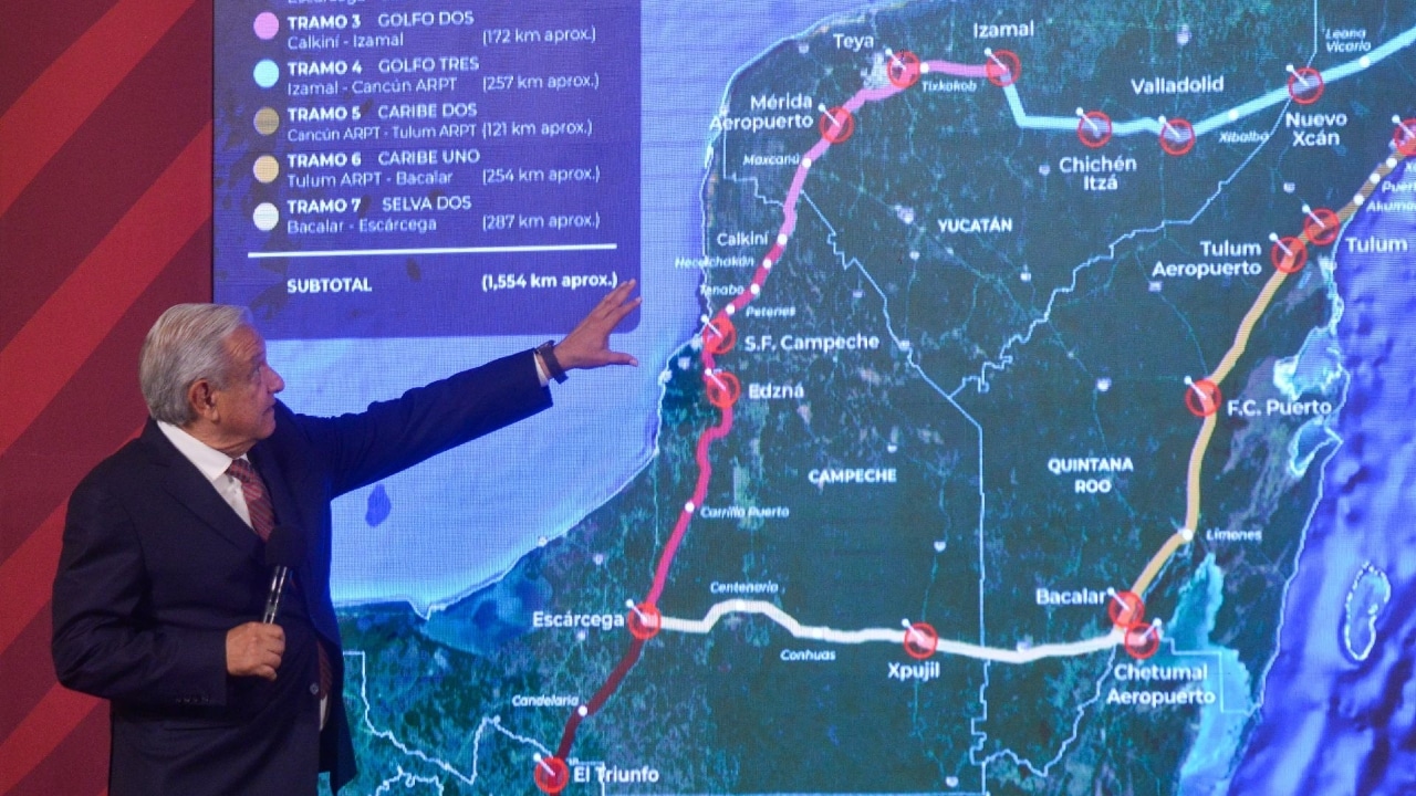 El presidente Andrés Manuel López Obrador, habló sobre el restablecimiento del sistema de trenes de pasajeros en México
