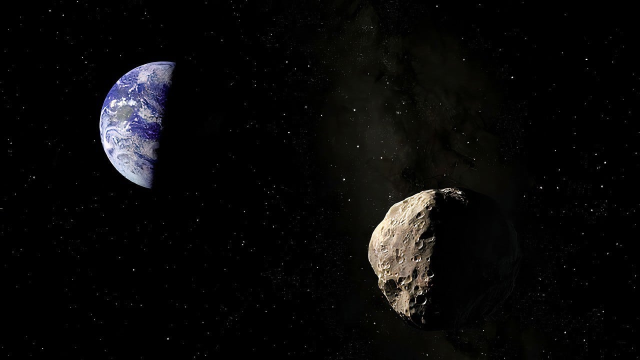 asteroide, planeta, NASA, imagen ilustrativa