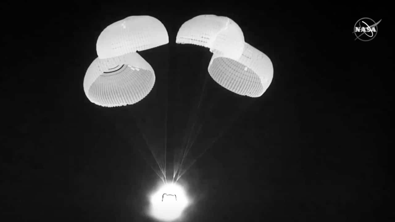 Cuatro astronautas regresan a la Tierra a bordo de la cápsula Dragon de SpaceX