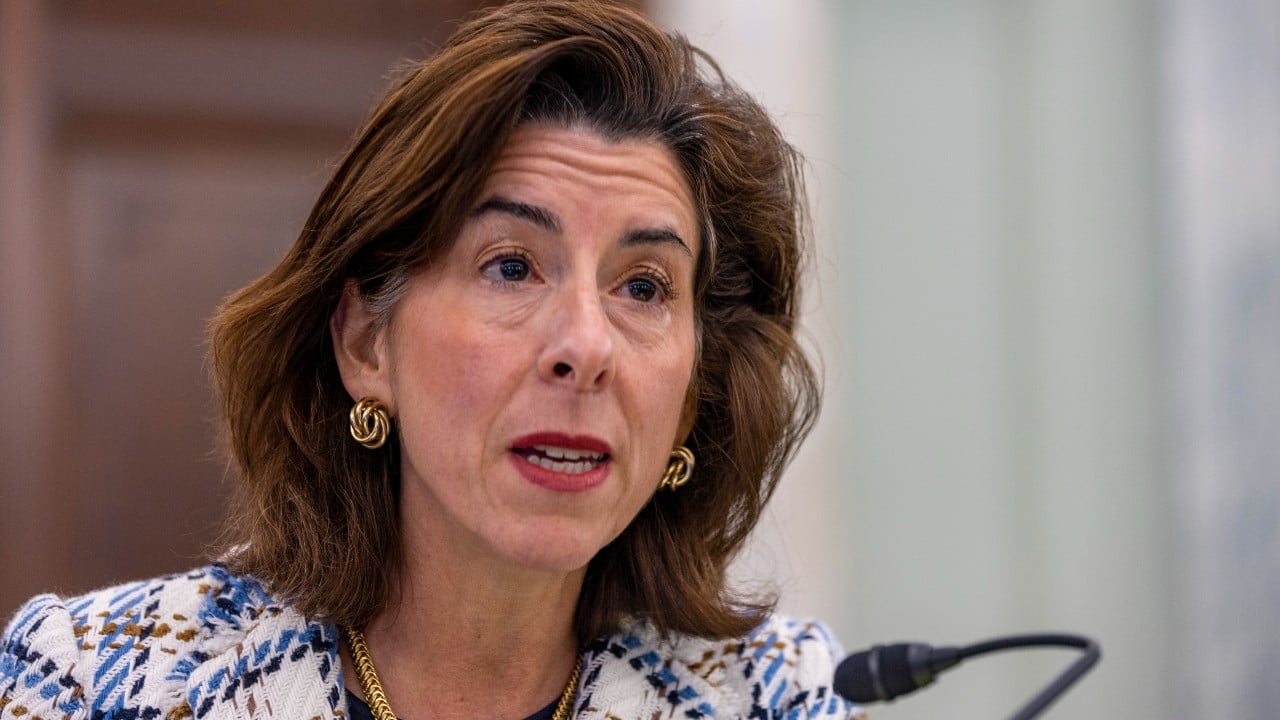La secretaria de Comercio de Estados Unidos, Gina Raimondo (Getty Images)